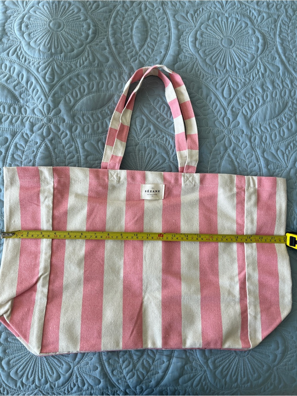 Sezane Shopping Beach Tote - Brand New - Picture 2 of 7